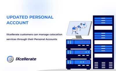 ixcellerate customers can manage colocation services through their personal accounts