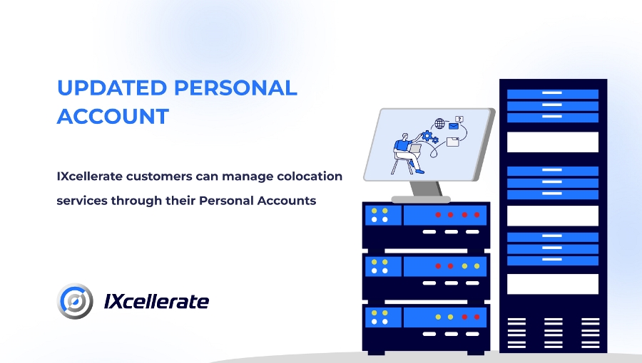ixcellerate customers can manage colocation services through their personal accounts